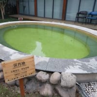 蘇州　太湖諾富特（ＮＯＶＯＴＥＬ）温泉酒店の露天風呂