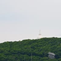 2025.06.21(土)AM07:06の藻岩山・平和祈念塔・手稲山・三角山・円山