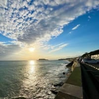 あっちからの江の島、こっちからの江の島