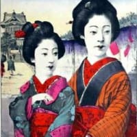 石版画美人　2