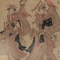 水無月朔日、雨中の蔦重。