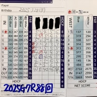 今日のゴルフ挑戦記（502）／東名厚木CC イン（B）→ウエスト