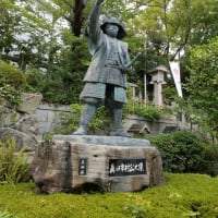 真田幸村、真田山の高台に在る、三光神社
