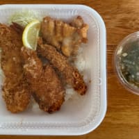 かつや　ネギ塩カツ弁当をテイクアウト
