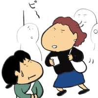 帰りの満員電車で
