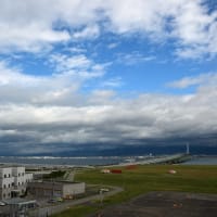関西国際空港　展望デッキからの眺め