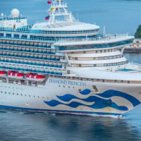 客船ダイヤモンド・プリンセス長崎入港　2025/6/1