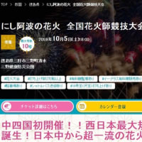 三好市の花火大会