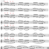 実践・サックス演奏１３ 音価02 Let's Play The Saxophone! ４６