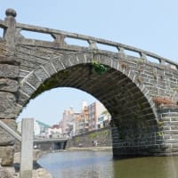 長崎市：長期復元整備中の｢出島｣～治水と共に｢眼鏡橋｣