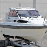 船外機パワーブラケット (ドライブ艇から船外機艇へリフォーム 船外機パワーブラケット (ドライブ艇から船外機艇へリフォーム