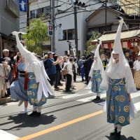 三社祭の行列(白鷺の舞)／2024年