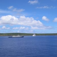 もがみ型護衛艦「たつた」と「ゆうべつ」