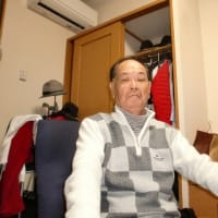 雪が降る、奈良山間に