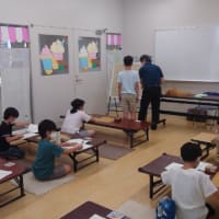 6月26日、和光市下新倉児童館での子供教室の風景