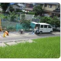 ２　安佐北ノルディック・ウォーク395　　根谷川の護岸道路へと
