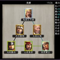 (英傑陣法)自習 高耐久力六因縁の陣完成。