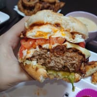 自家製バーガーセット♡*