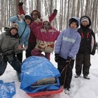 雪中キャンプを終えて、しばし休養