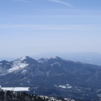 根子岳雪山ハイキング