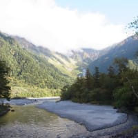 紅葉の奥穂高岳山行
