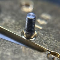 ジャガールクルト　スケルトン置き時計