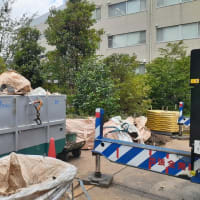 「鷗外荘」移転工事進捗中