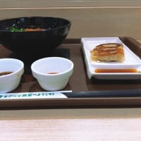 【株主優待】リンガーハット：肉味噌まぜめん、ぎょうざ3個（2025年6月）