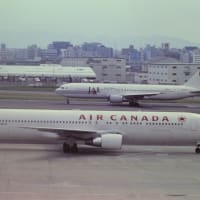 １９９８年６月１３日 福岡空港 エアカナダ Boeing767-300