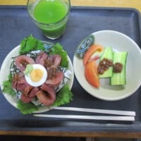 おばさんの料理教室教室　　マグロのカルパッチョ😘