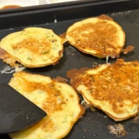 【韓国屋台風】チヂミとコチュジャン焼きにキンパ