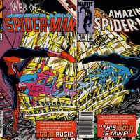 Peterは金塊を手に入れるが現金に換金できなかった、Web of SPIDER-MAN 6号とAmazing SPIDER-MAN 268号