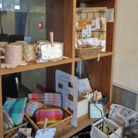 市民会館カフェで展示が始まりました