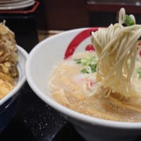 天丼・らぁ麺 ハゲ天（東京　銀座）の天丼とラーメンはとてもオススメ！