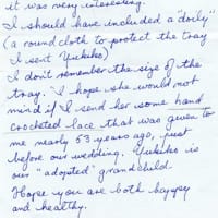 1993年の手紙