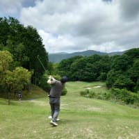 上石津ゴルフ倶楽部でゴルフ　その１　～パースタート！、前半は46、１００切りなるか？