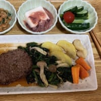 ６．２１　捏ねないハンバーグ