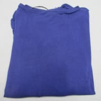 カットソー（ワールド製）紺染・紺染め替え　レーヨン・ポリウレタン素材