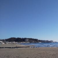 秋の海。