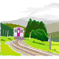 鳥海山　（イラスト）