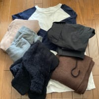 5/11　私の洋服６点、頑張ってみました！　裏返して洗濯するクセ、じゃないけど…