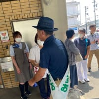 井上さとし比例候補はじめ比例5議席、山田かずお勝利へスタート集会❣️猛暑のなか、福井市内を遊説。財源しめした消費税一律5%減税、大軍拡より暮らし❣️