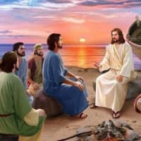 「復活顕現(２)」ヨハネによる福音書21章1-14節