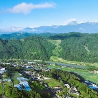 生坂村議会定例会最終日＆万平集落上空からの風景