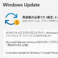 Windows 11 Beta チャンネルに 累積更新 (KB5037862) が配信されてきました。