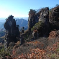 妙義山（石門巡り）「日暮の景」　※紅葉（状況）