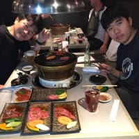 自閉症の晋ちゃんと二人焼肉