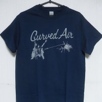 ROCK Tシャツ：CURVED AIR