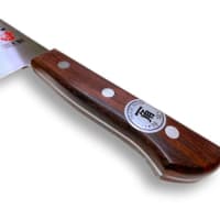 ロ－ズ柄　一角別作 牛刀　7寸/210mm　【WEB店舗限定　ご奉仕品】
