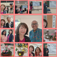 バングラデシュ生花協会の生花展へ